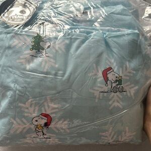 Snoopy Christmas Bed Sheets (Twin)